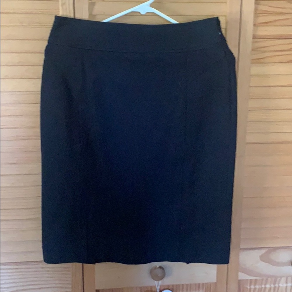 Black/charcoal pencil skirt